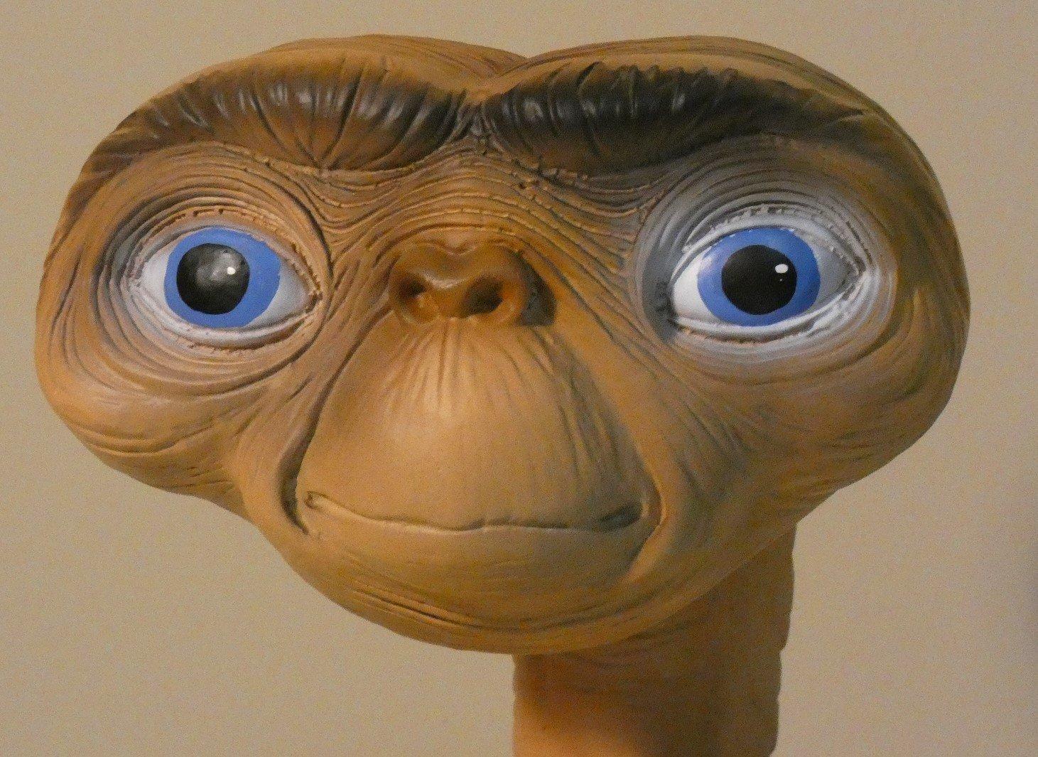 Statua E.T. Tridimensionale in Resina e Smalto - Italia anni '90 In condizioni ottime in vendita a modena, Emilia-Romagna