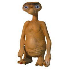 E.T.-Statue Dreidimensionales Harz und Emaille - Italien 1990er Jahre