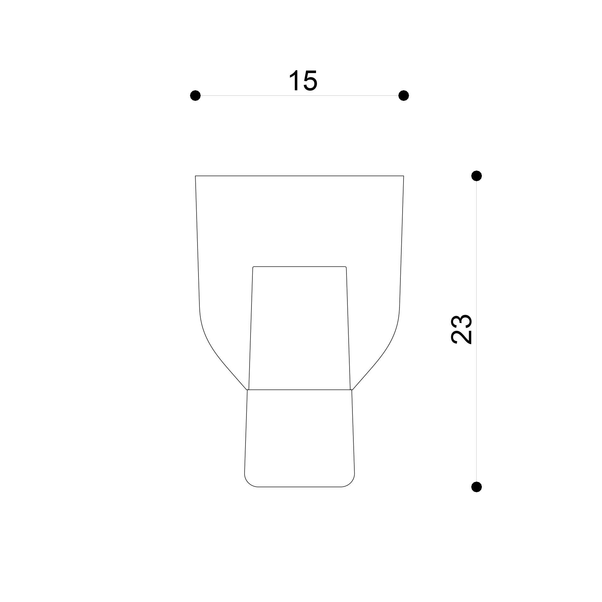 Vaso in marmo statuario e vetro soffiato a mano, 