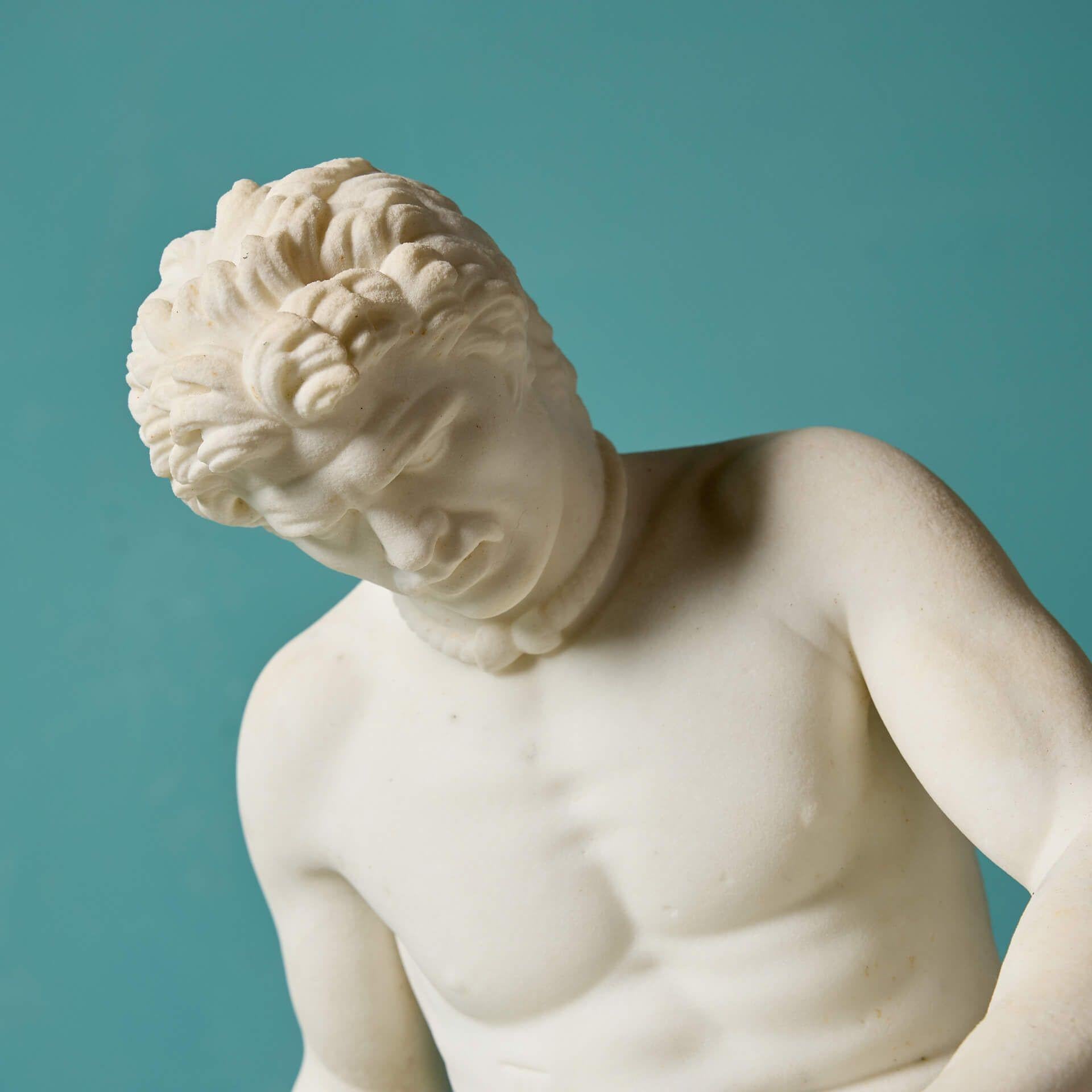 Néoclassique Sculpture statuaire du Gaul mourant d'après l'ancien en vente