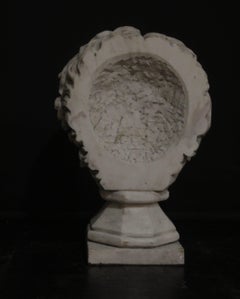 Escultura estatuaria de Venus en mármol estatuario, h 122 cm