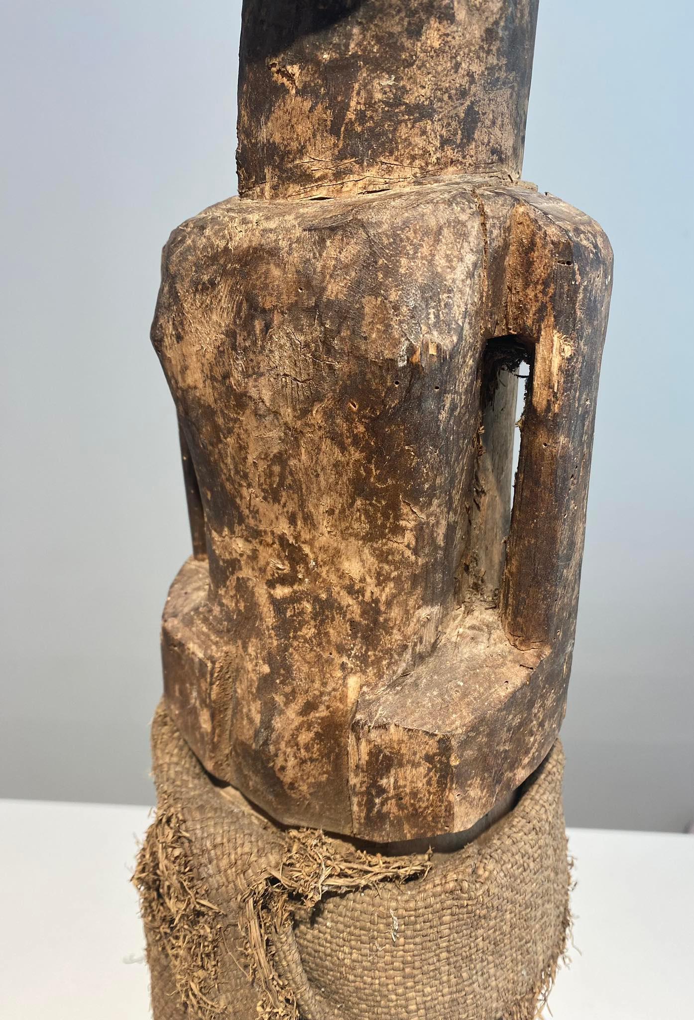 Statua Nkishi People Songye / Songe - Dr Congo Arte africana inizio XX secolo in vendita 12