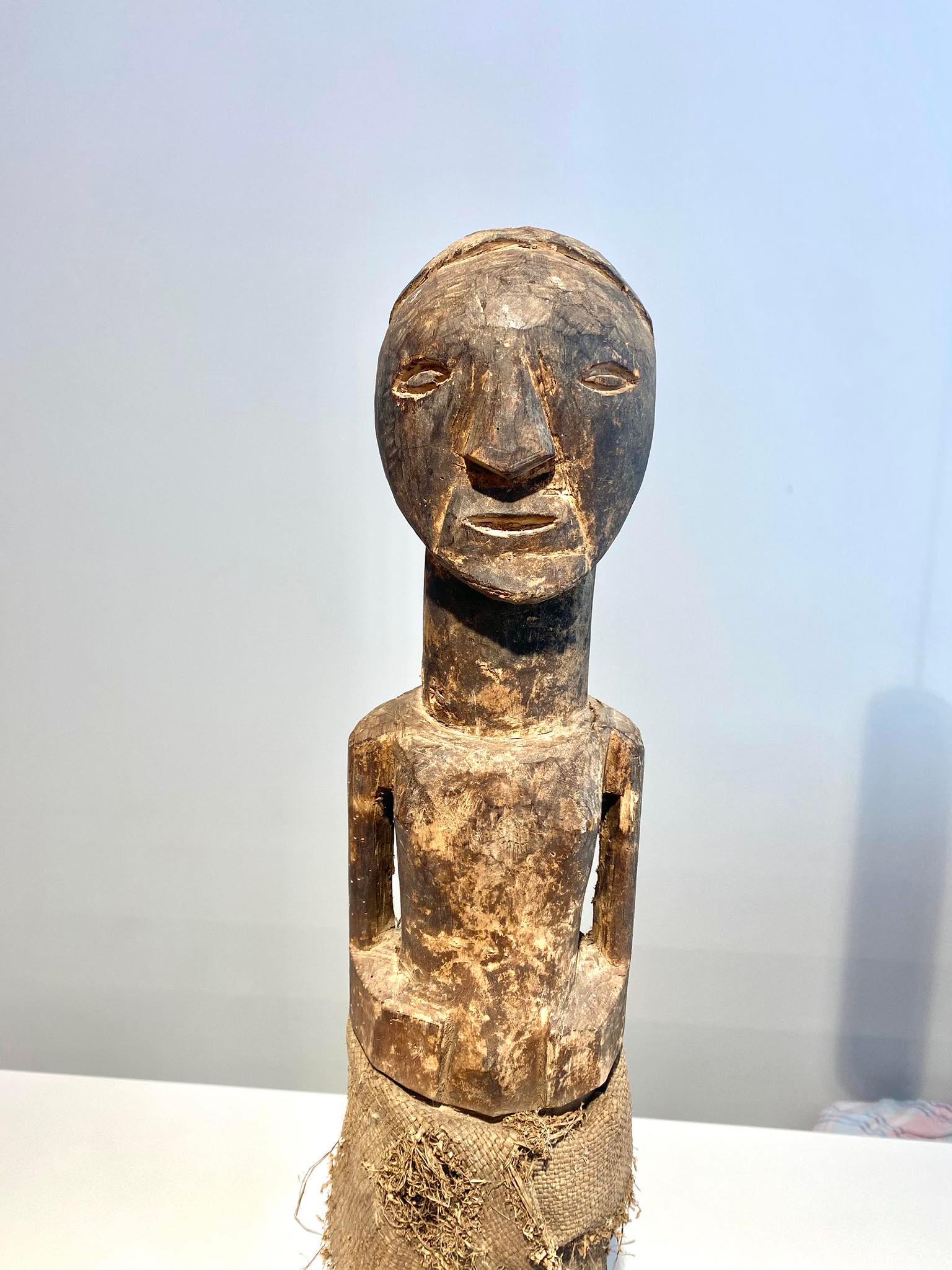 20th Century Statue Nkishi People Songye / Songe - Dr Congo African Art early 20th century For Sale