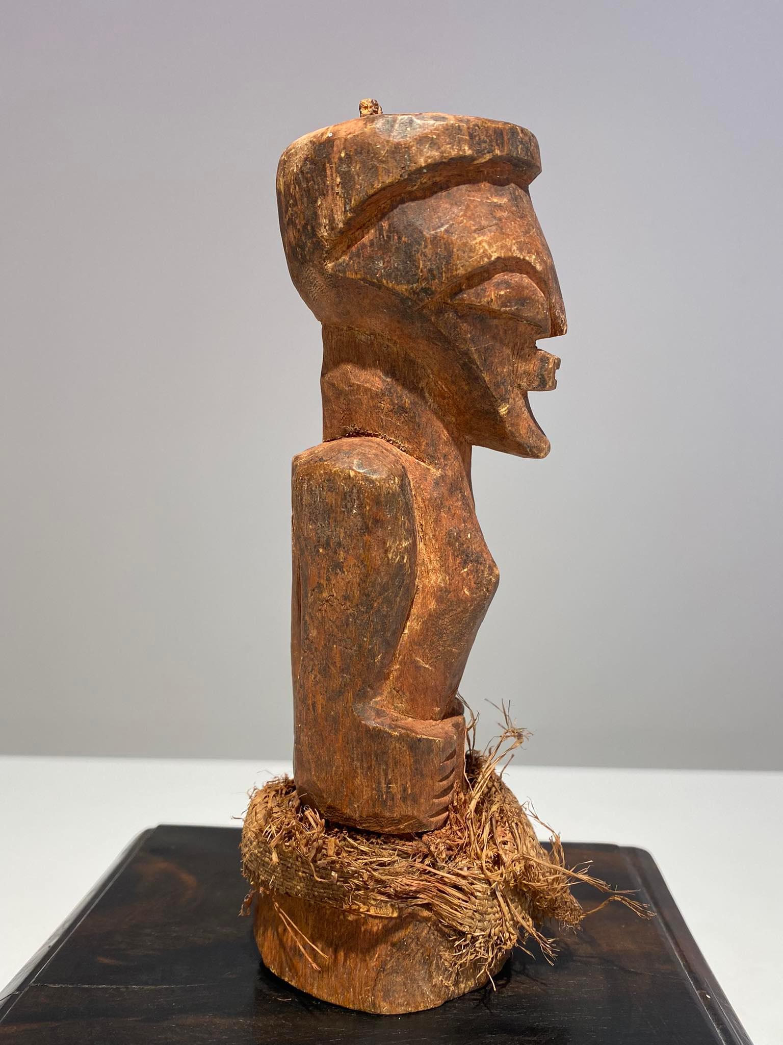Statua Nkishi People Songye / Songe - Dr Congo Arte africana Fine XIX secolo in vendita 3