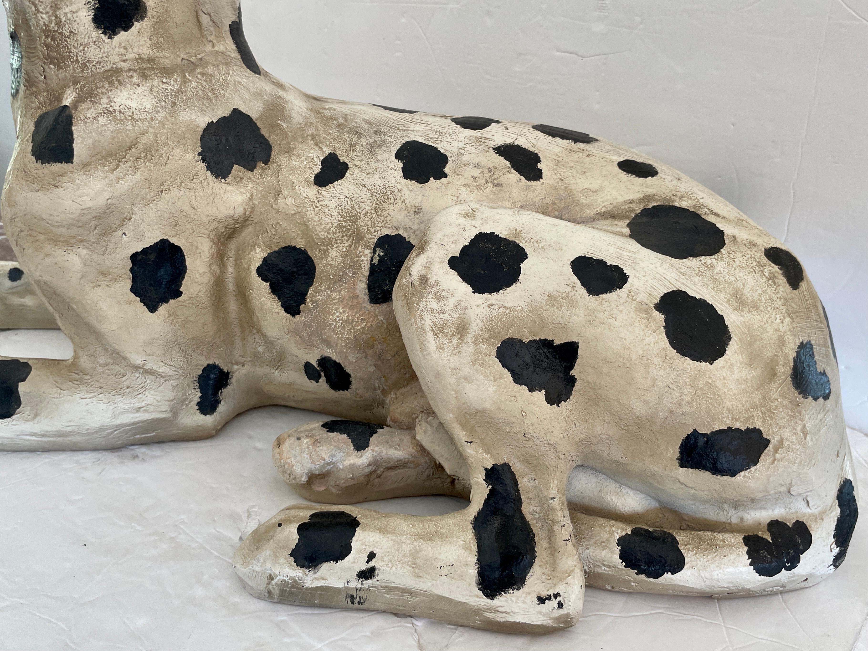 American Statue of a Dalmatian
