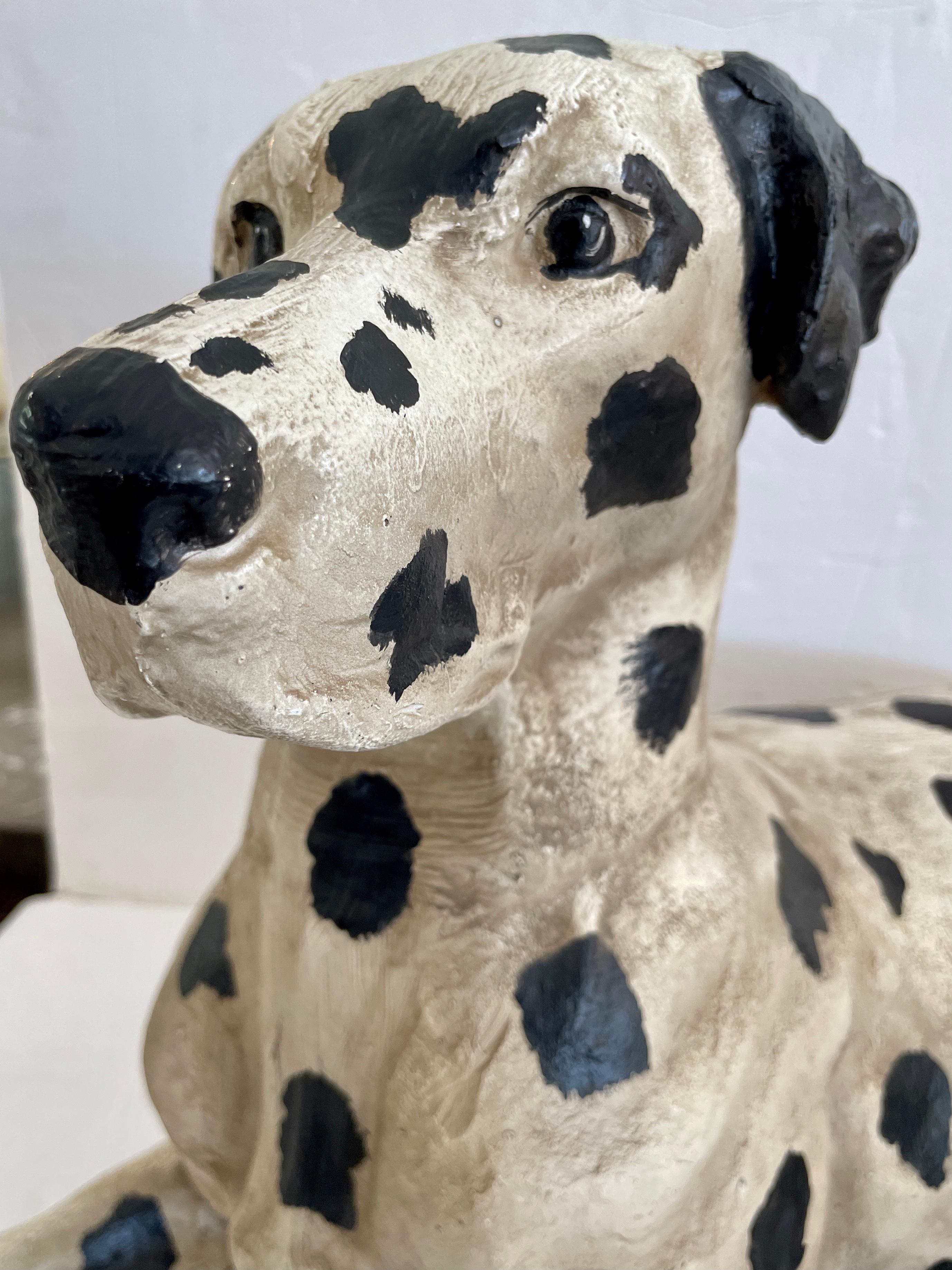 Statue of a Dalmatian In Good Condition In Los Angeles, CA