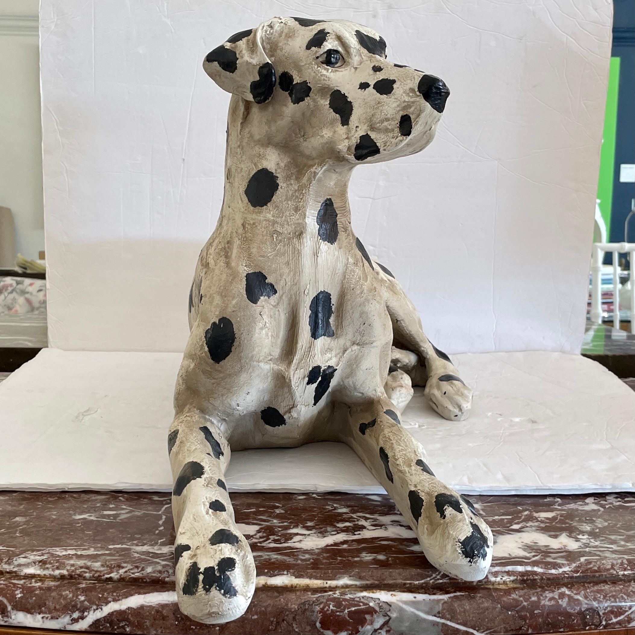 Late 20th Century Statue of a Dalmatian