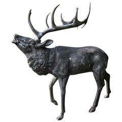 Statue of a Deer 19th Century