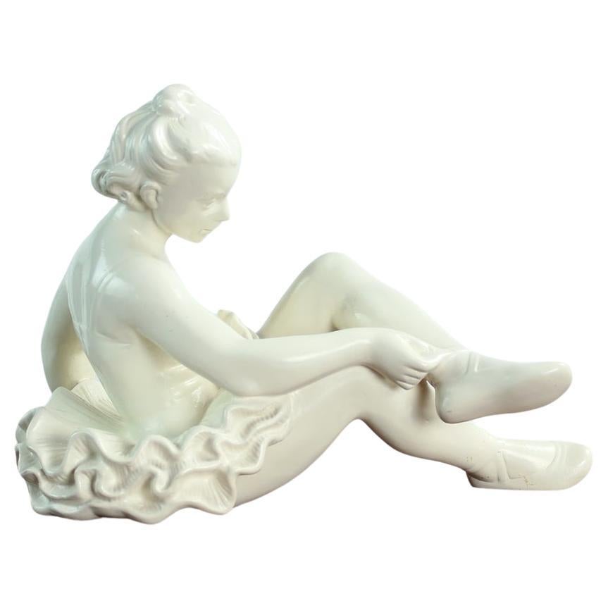 Statue Of Ballet Dancer, Jihokera, Czechoslovakia 1960s For Sale