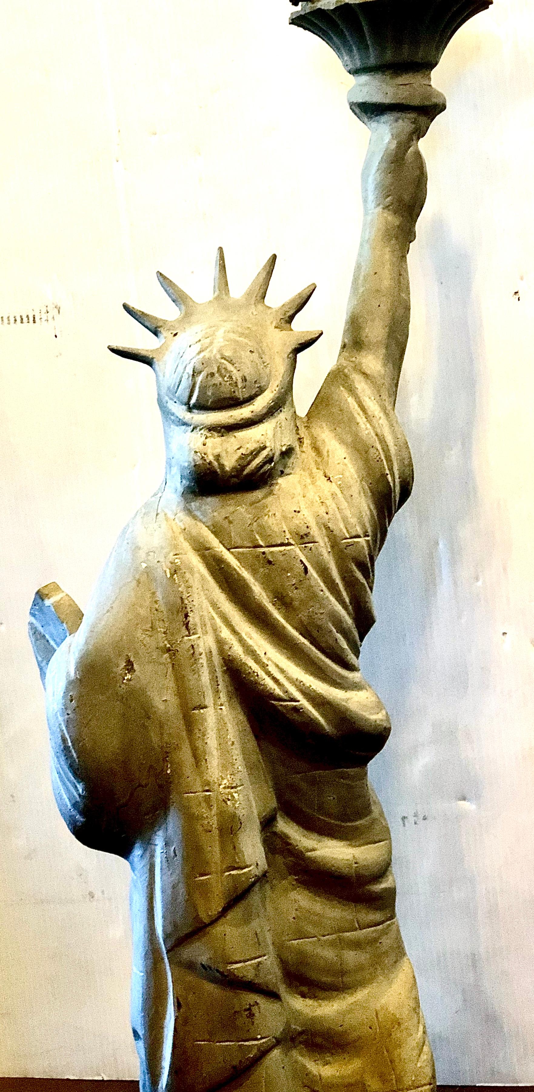 Industrial Statue of Liberty Light