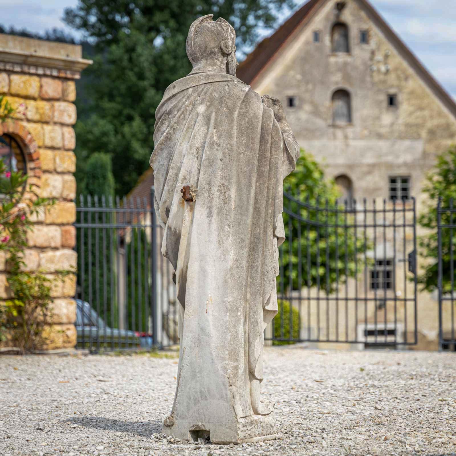 Statue des Heiligen Florian, um 1880 im Angebot 4