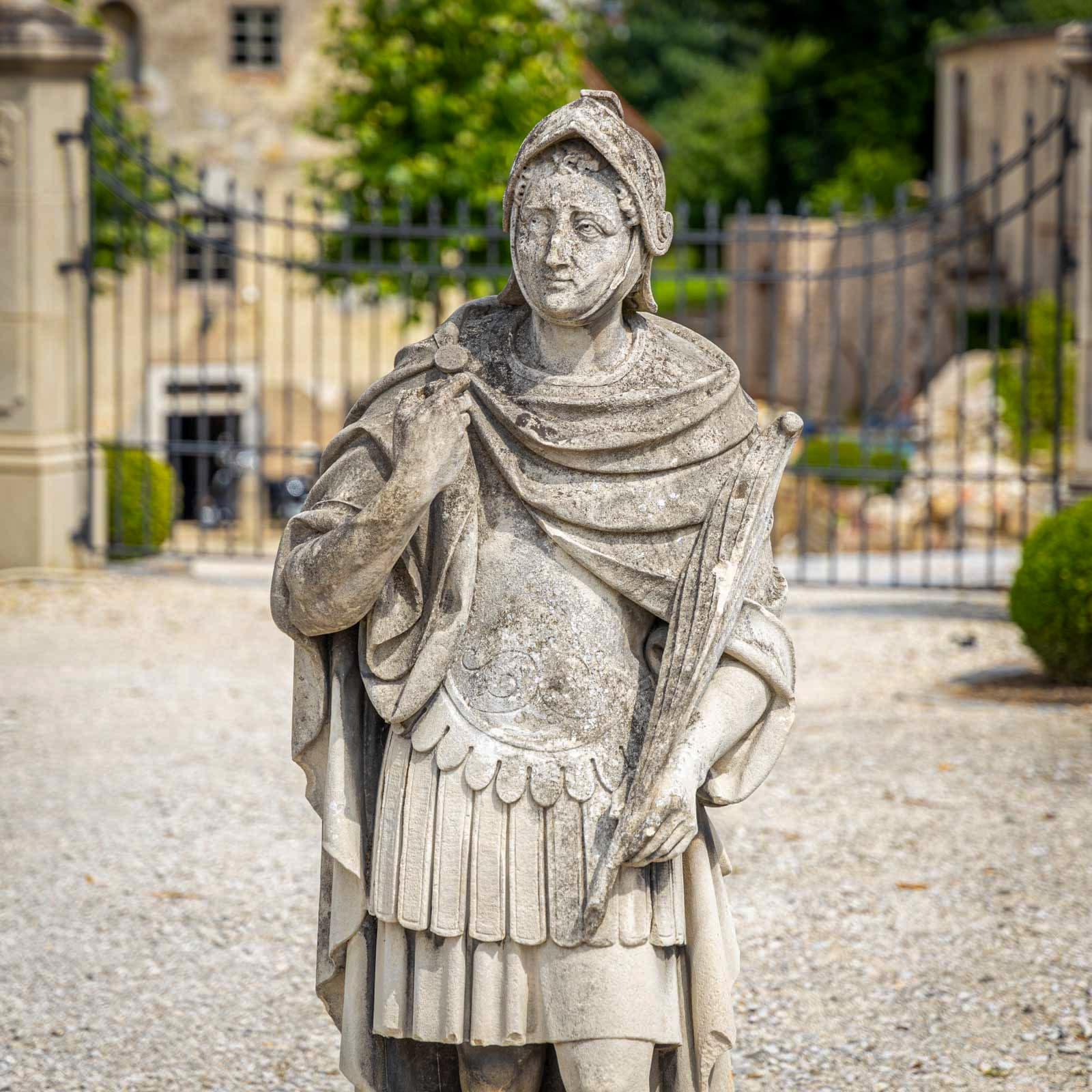 Statue des Heiligen Florian, um 1880 (Deutsch) im Angebot