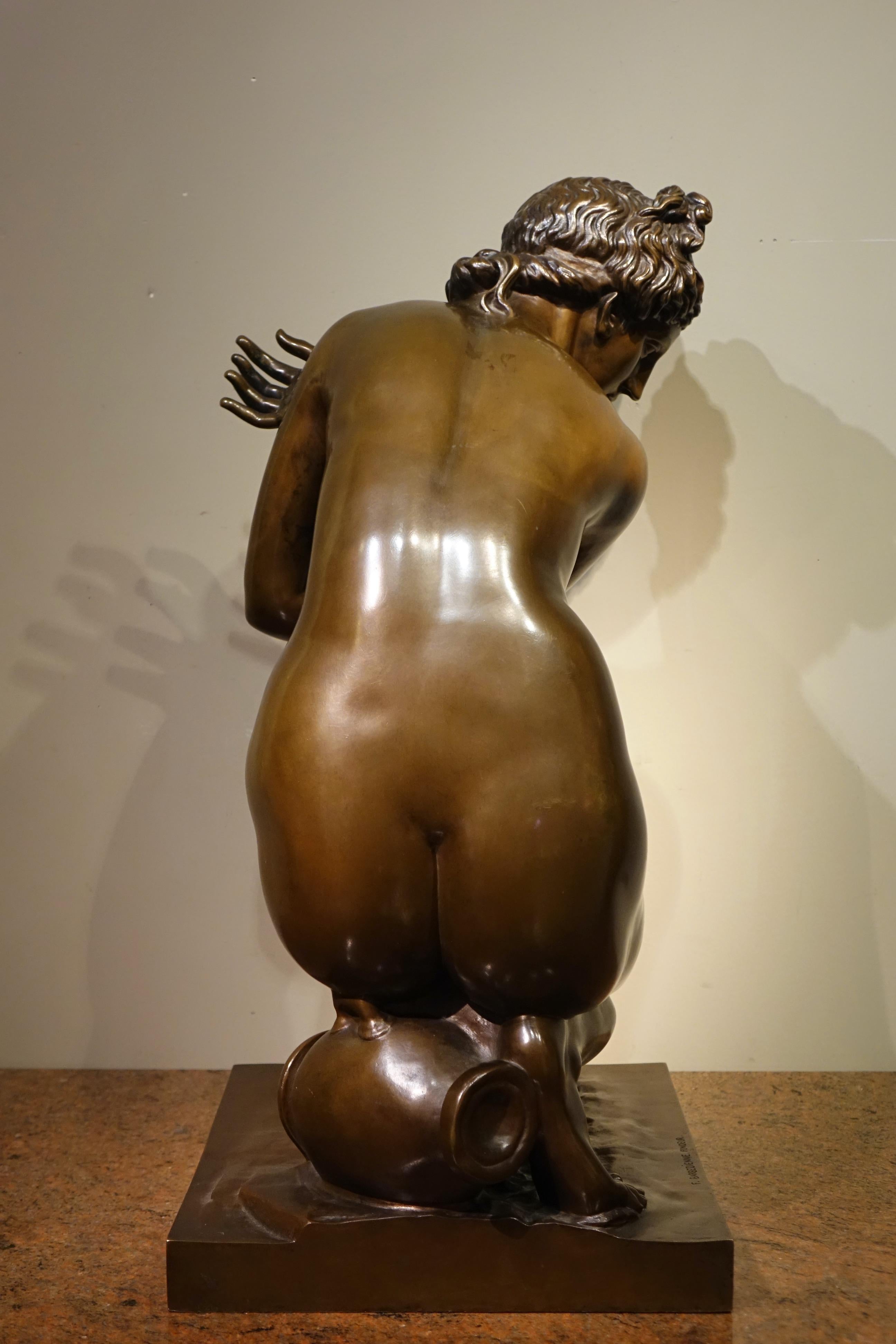  Statue der Venus in Bronze, signiert BARBEDIENNE, 19. Jahrhundert (Französisch) im Angebot