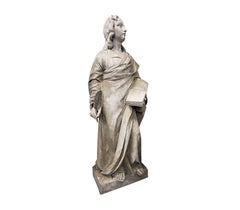 Statues des quatre évangélistes 18e siècle
