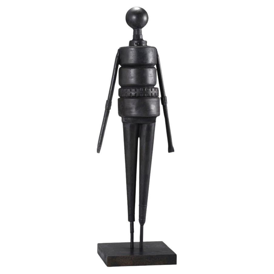 Escultura escultural de bronce en negro, 2007, Edición 1/6 por Jerry Ross Barrish