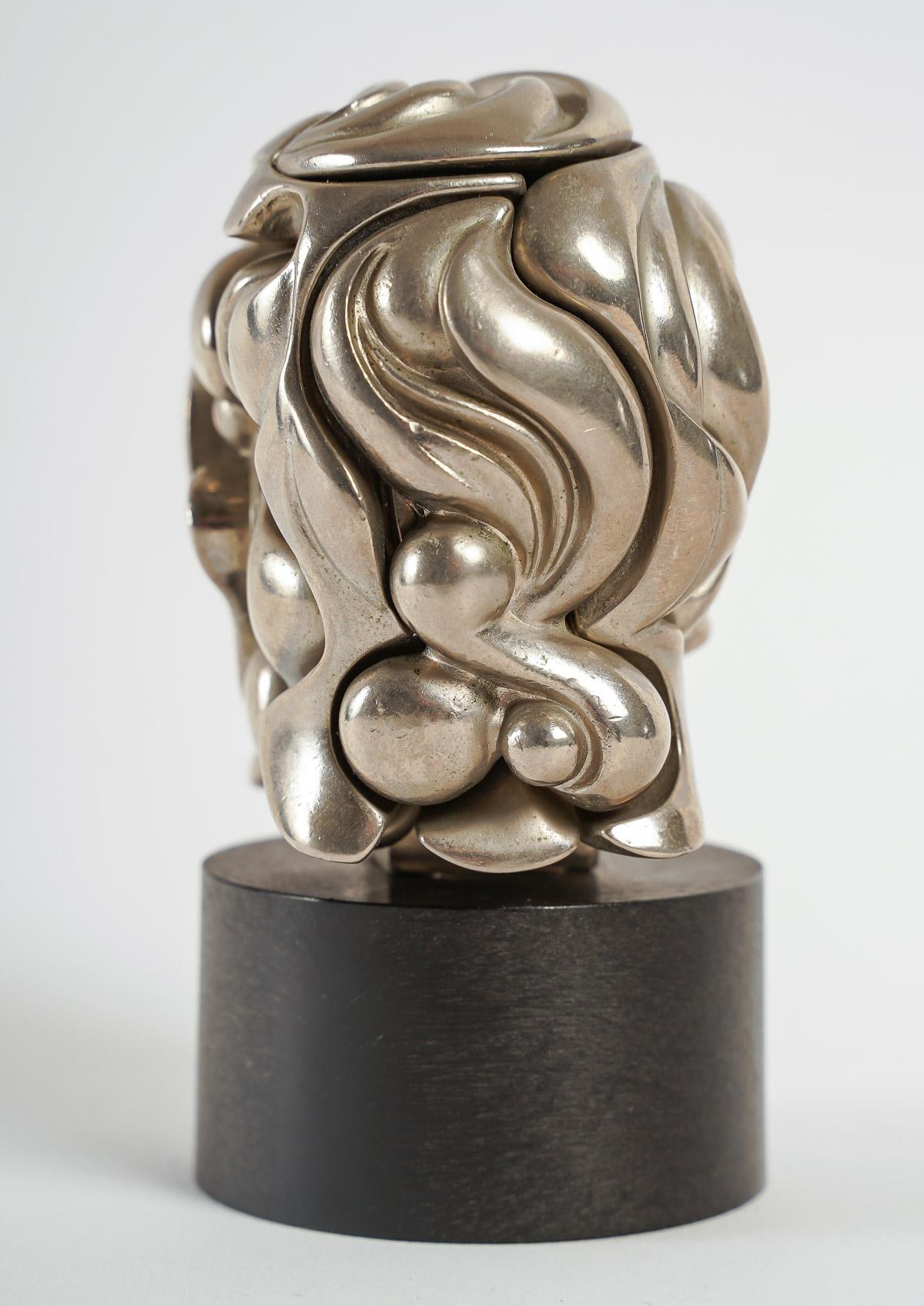 Statuette by Miguel Berrocal, Head of a Woman For Sale 2