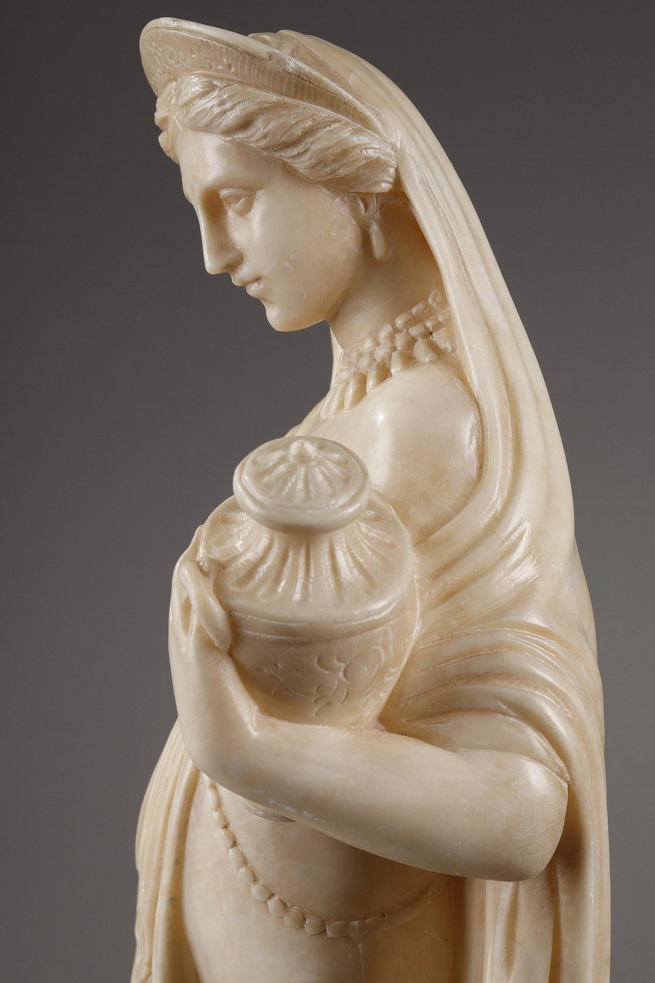 Statuette in Alabaster 