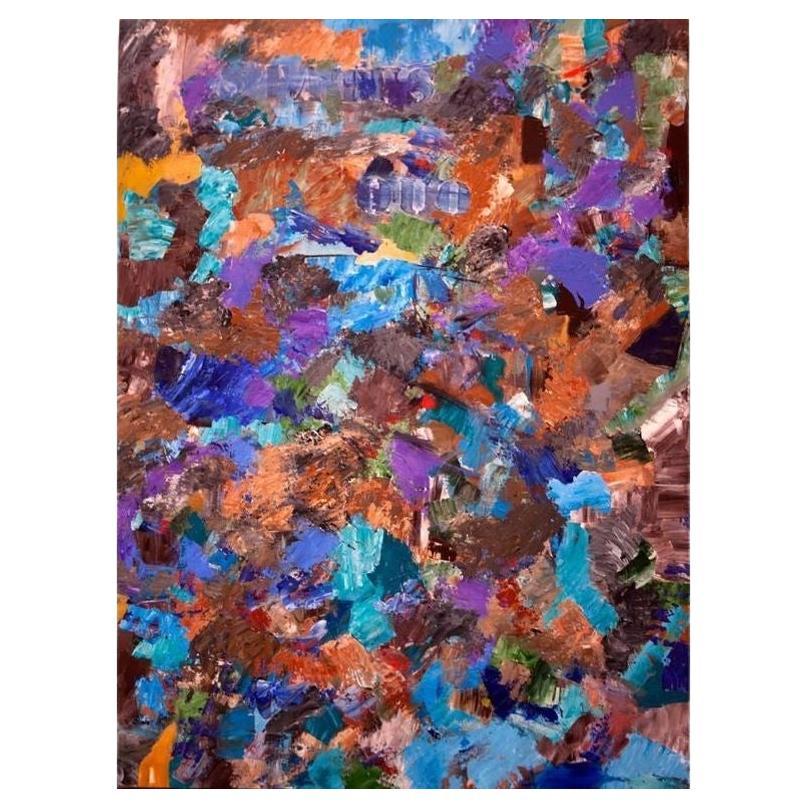 "Status Quo" Abstract Painting by Kristina Kralikova For Sale