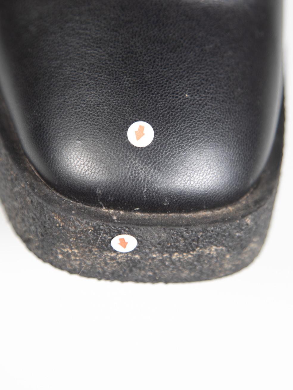 STAUD Botas a la rodilla Cy de piel negra Talla IT 39 en venta 1