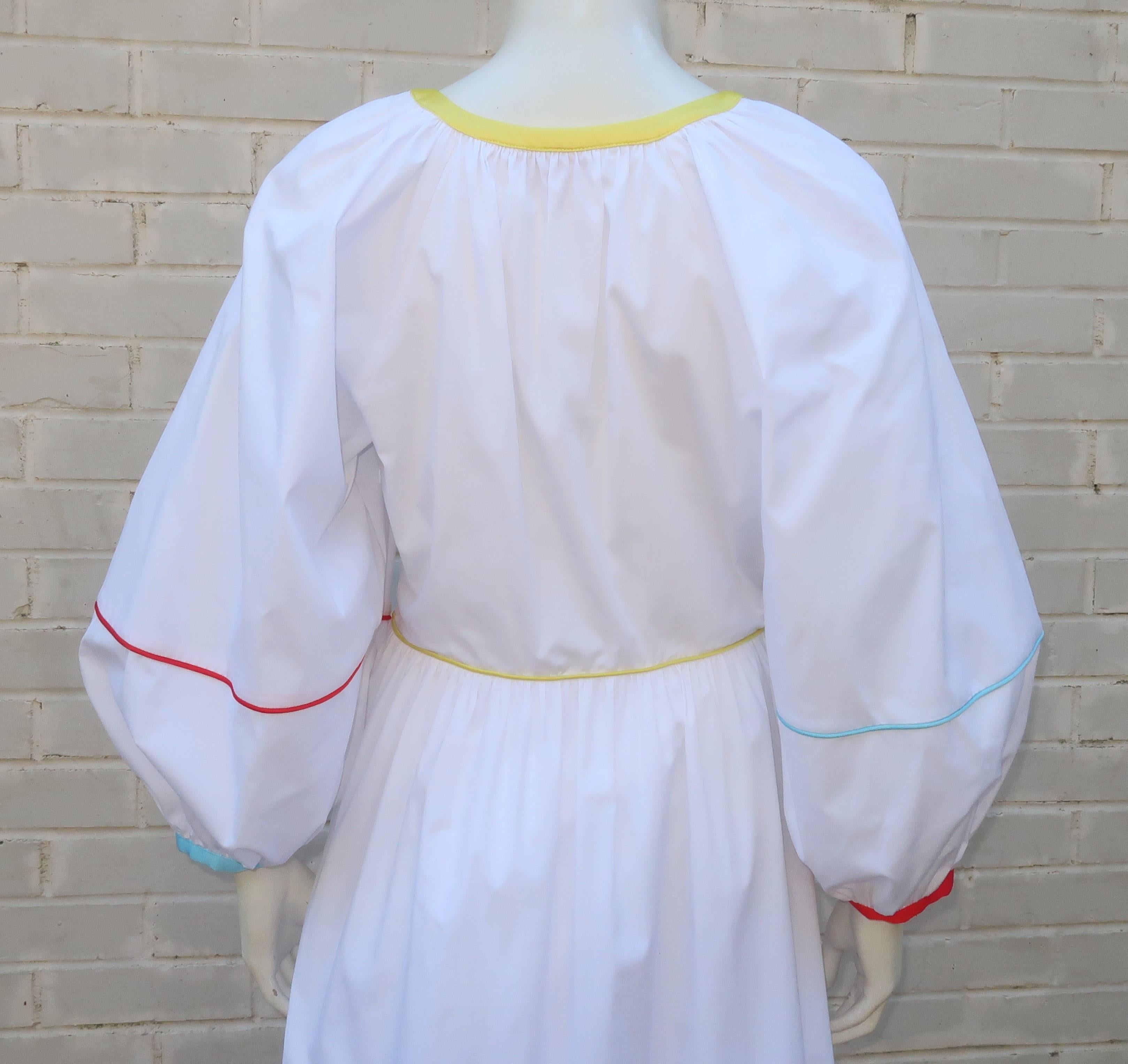 Staud Cotton Peasant Maxi Dress 2