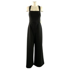 STAUD Size 10 Black Polyester Overalls & Jumpsuits