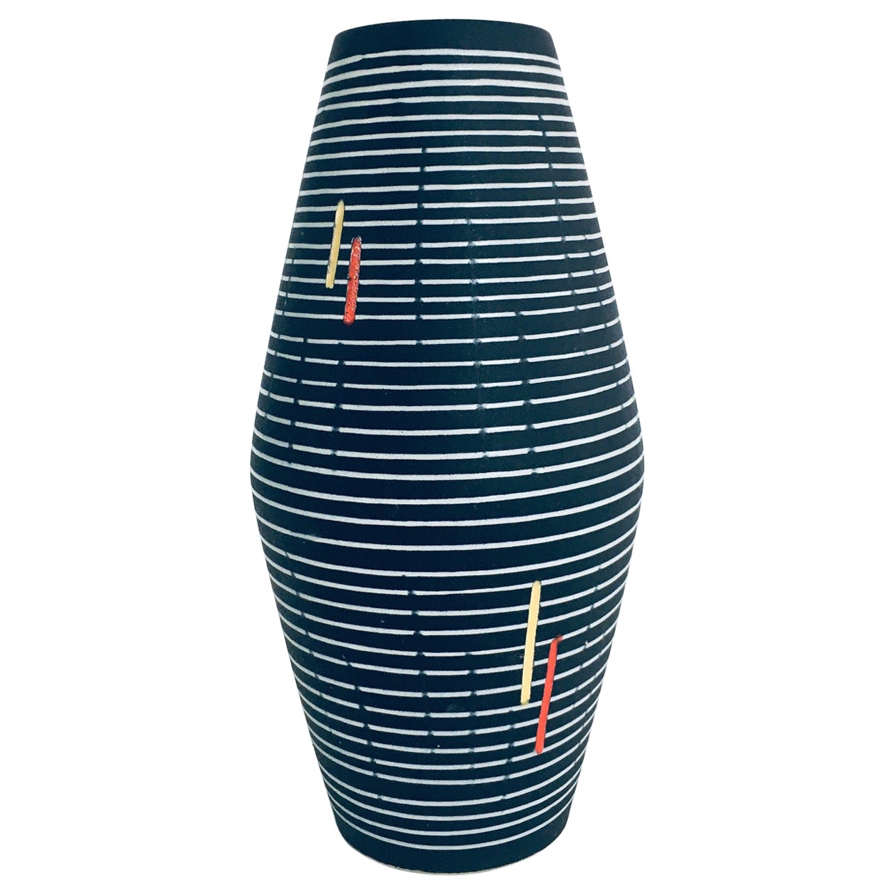 "Staufen" Vase by Liesel Spornhauer for Schlossberg Ceramic, Germany 1950's