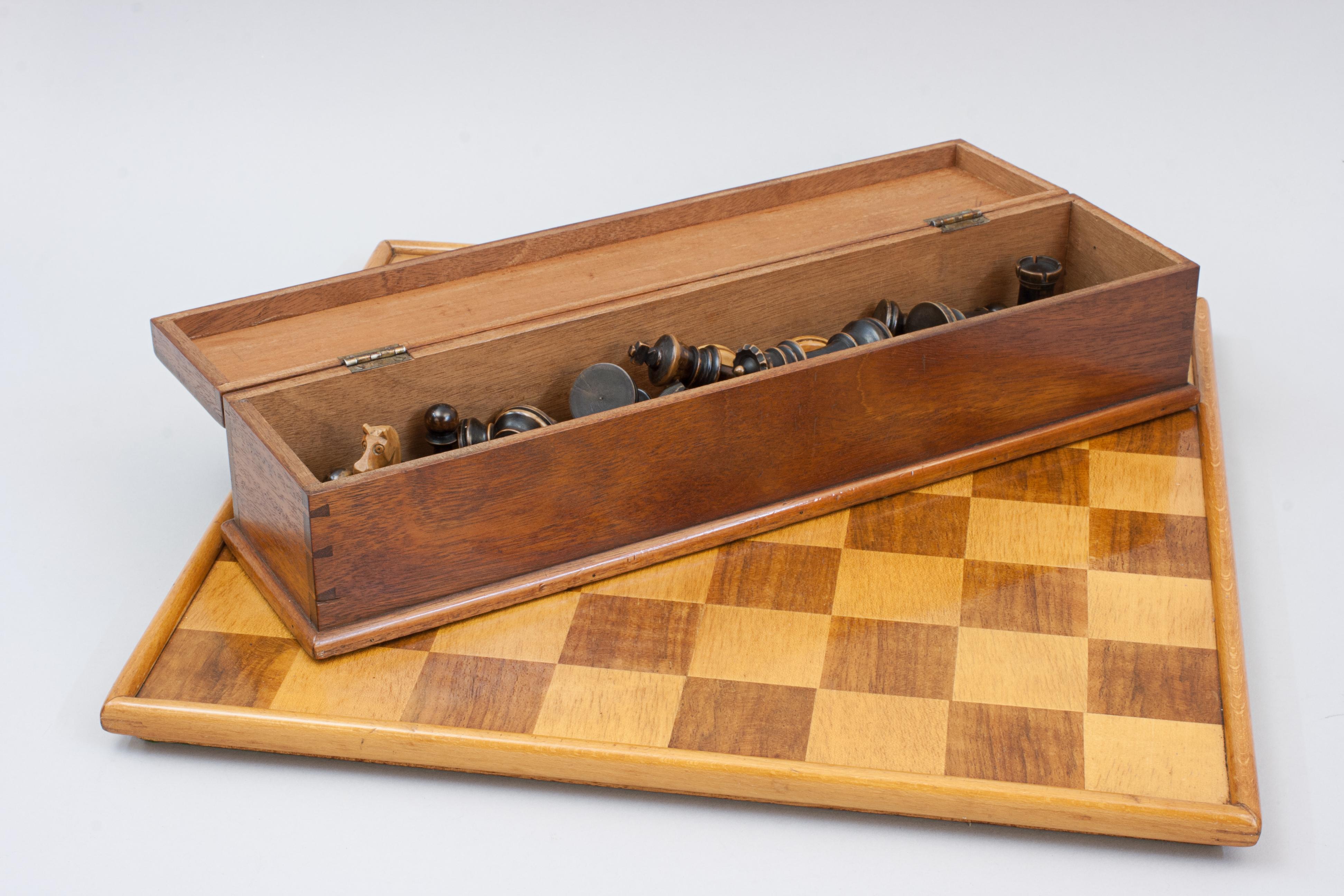 Staunton-Stil-Schach-Set im Angebot 2