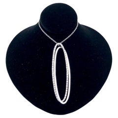 Staurino Fratelli 2 Diamond Rings Necklace