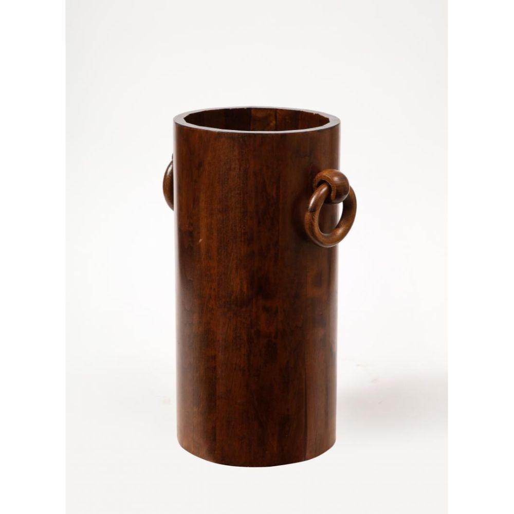 Staved Art Deco Walnut Umbrella Stand with Handles, France

This handmade and sculpted umbrella stand is in great condition. The amber tone of the wood is lovely.

Additional Information:
Materials: Staved Walnut
Origin: France
Period: