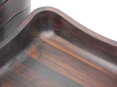 Staved Rosewood Danish Modern Serving Set by Laurids Lonborg