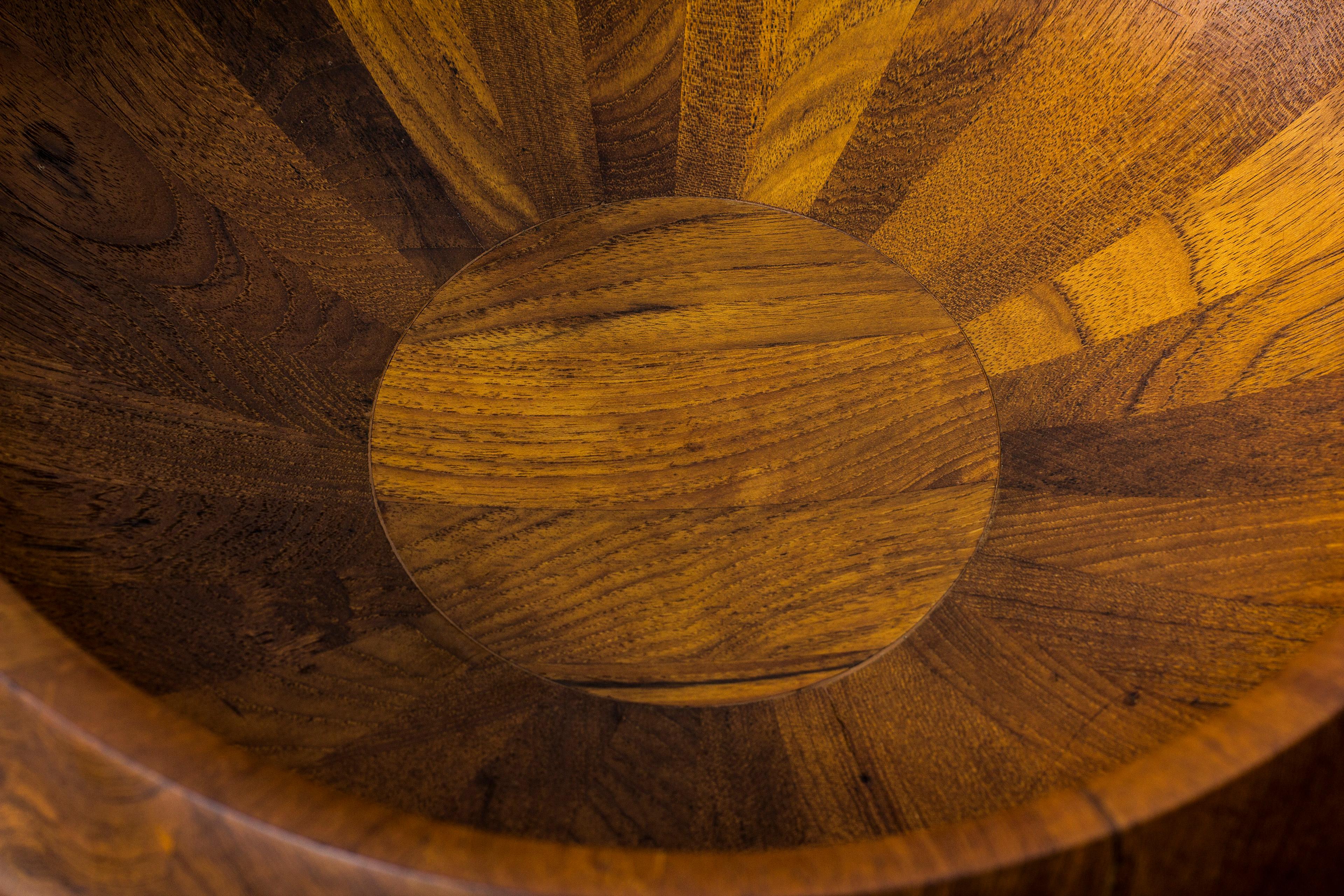 Staved Teak Bowl by Jens H. Quistgaard for Dansk Design, Denmark For Sale 1