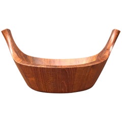 Staved Teak Bowl by Jens Quistgaard, Denmark for Dansk