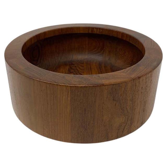 Danish Modern Staved Teak Bowl by Jens Quistgaard for Dansk For Sale at ...