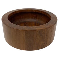 Staved Teak Bowl by Jens Quistgaard for Dansk