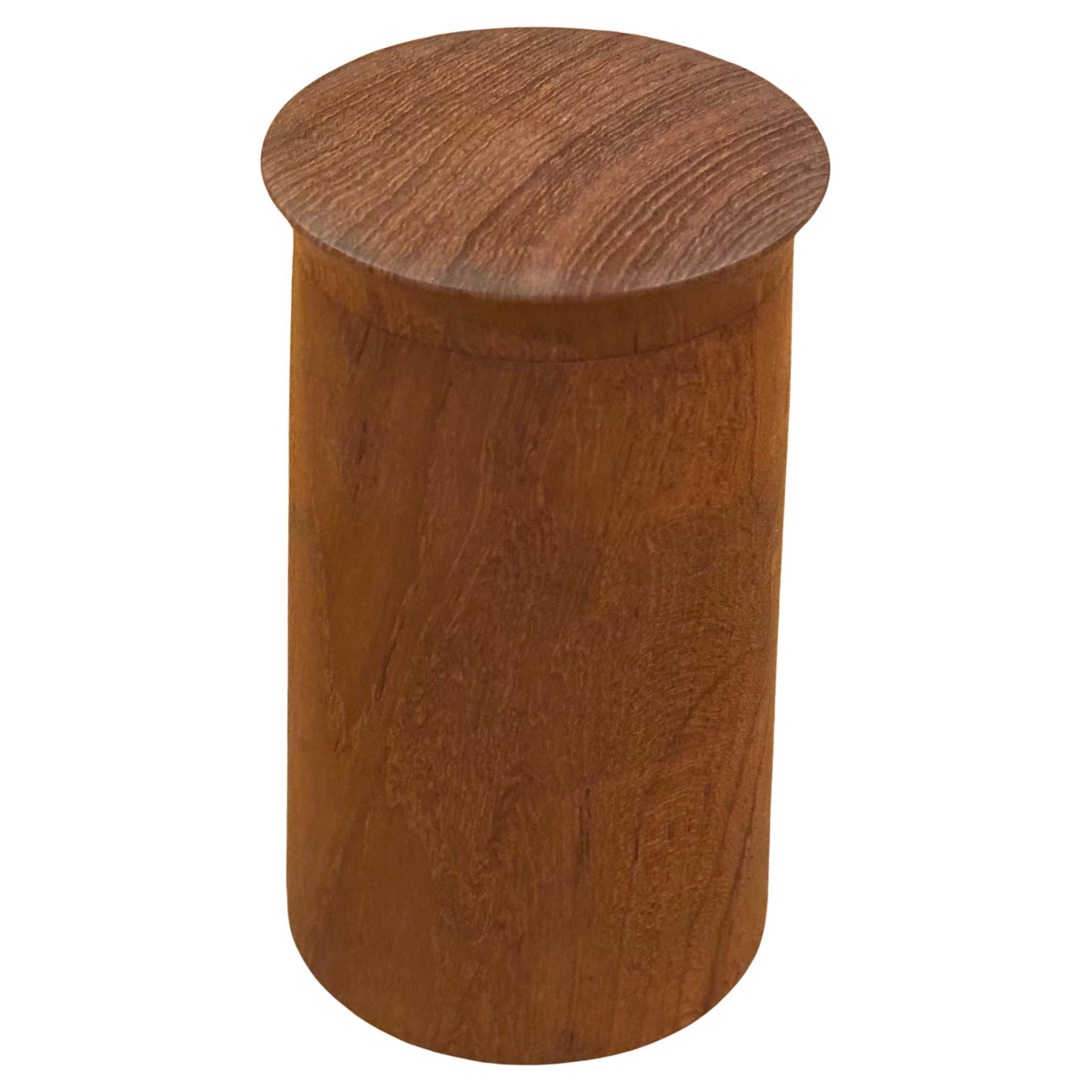 Staved-Kastenbehälter aus Teakholz mit Deckel von Ole Hansen im Angebot 5