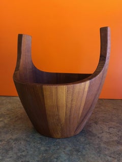 Staved Teak "Viking Bowl" by Jens Quistgaard for Dansk
