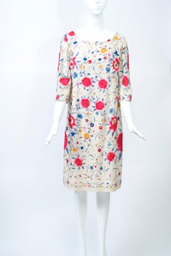 Stavropoulos - Robe châle brodée