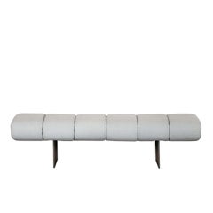 Stax Leather Bench