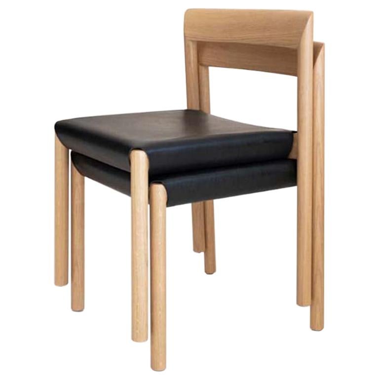 Stax Wood Base Dining Chair, Set of 6, by Niels Bendtsen from Bensen