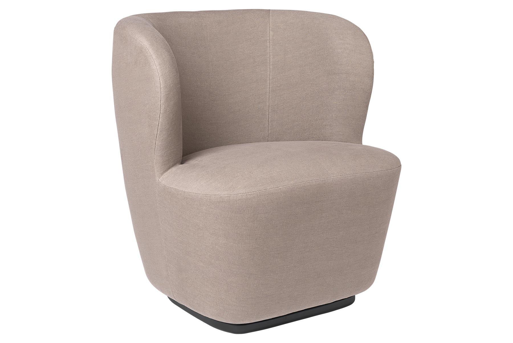 Danish Stay Lounge Chair, Small, Swivel Base For Sale