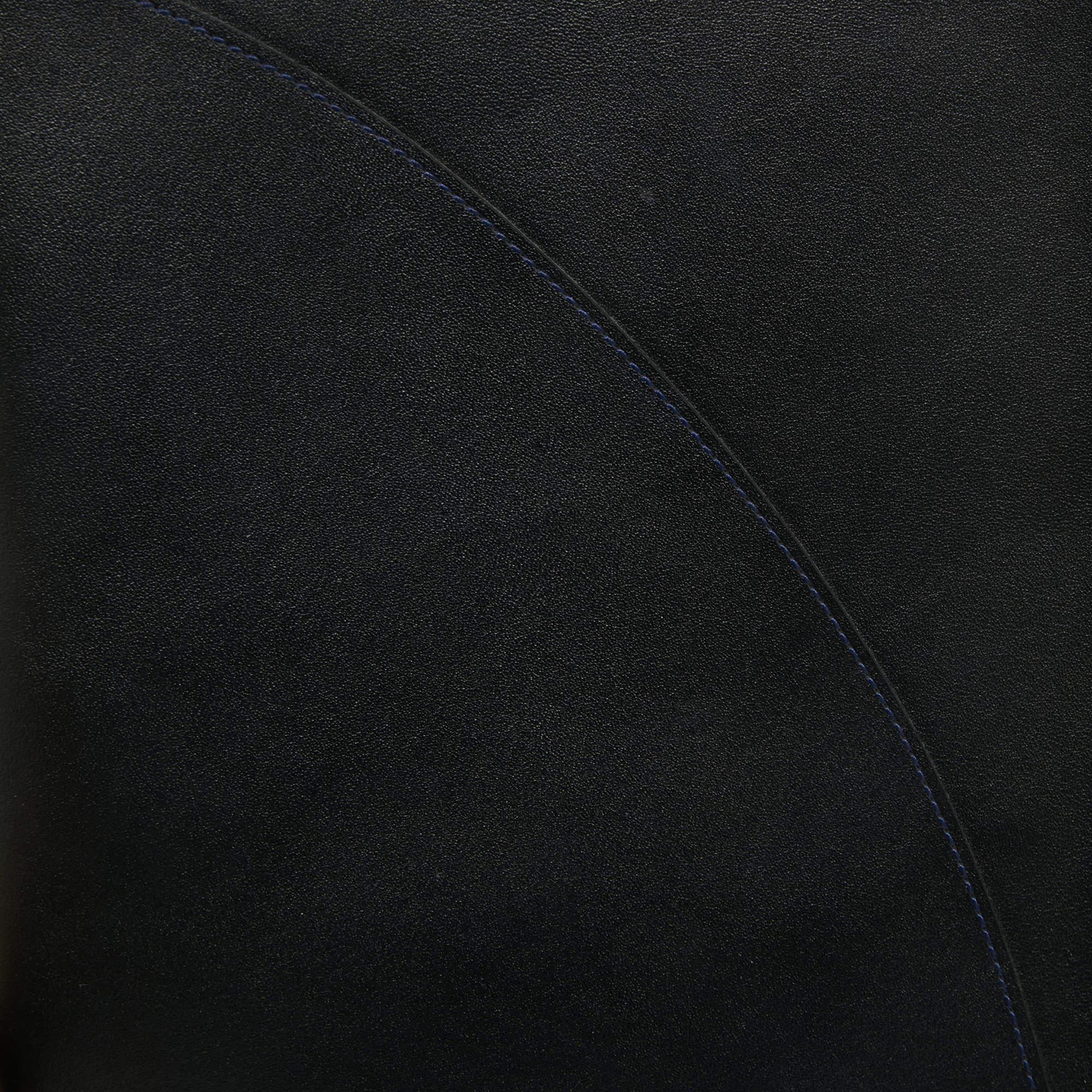 S.T.Dupont Black Leather Wristlet Pouch 7