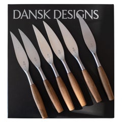 Messer aus Steakholz von Jens Quistgaard für Dansk