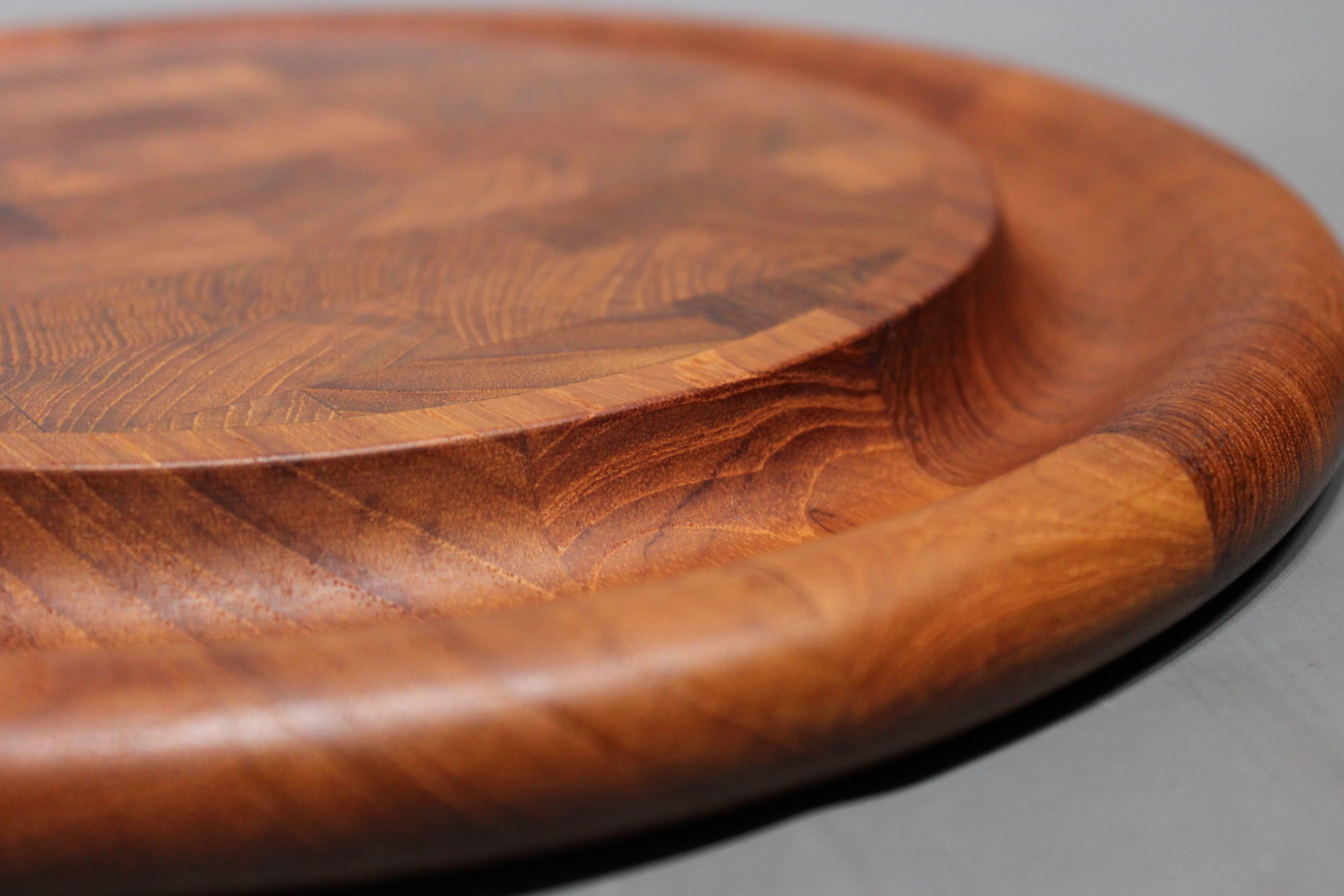 Danish Steak Plates in Massive Teak by Jens Harald Quistgaard, 1960s