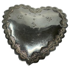 Rubare la spilla a cuore Navajo d'argento