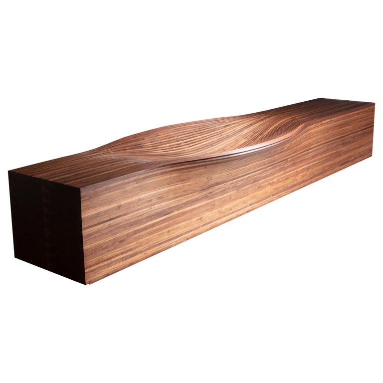 Steam 10 Bench Steam Bent Walnut By Bae Se Hwa At 1stdibs