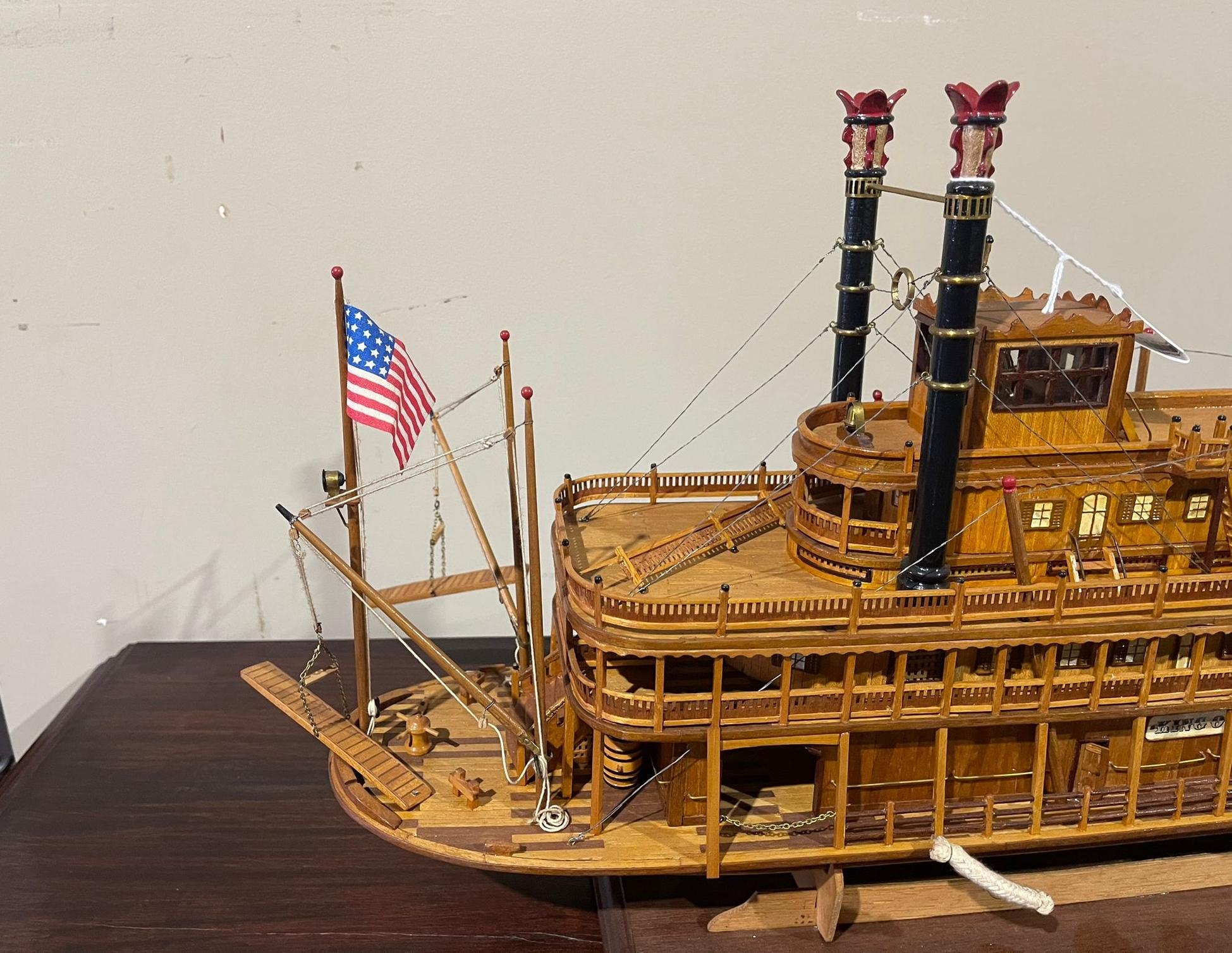 STEAM SHIP MODEL 