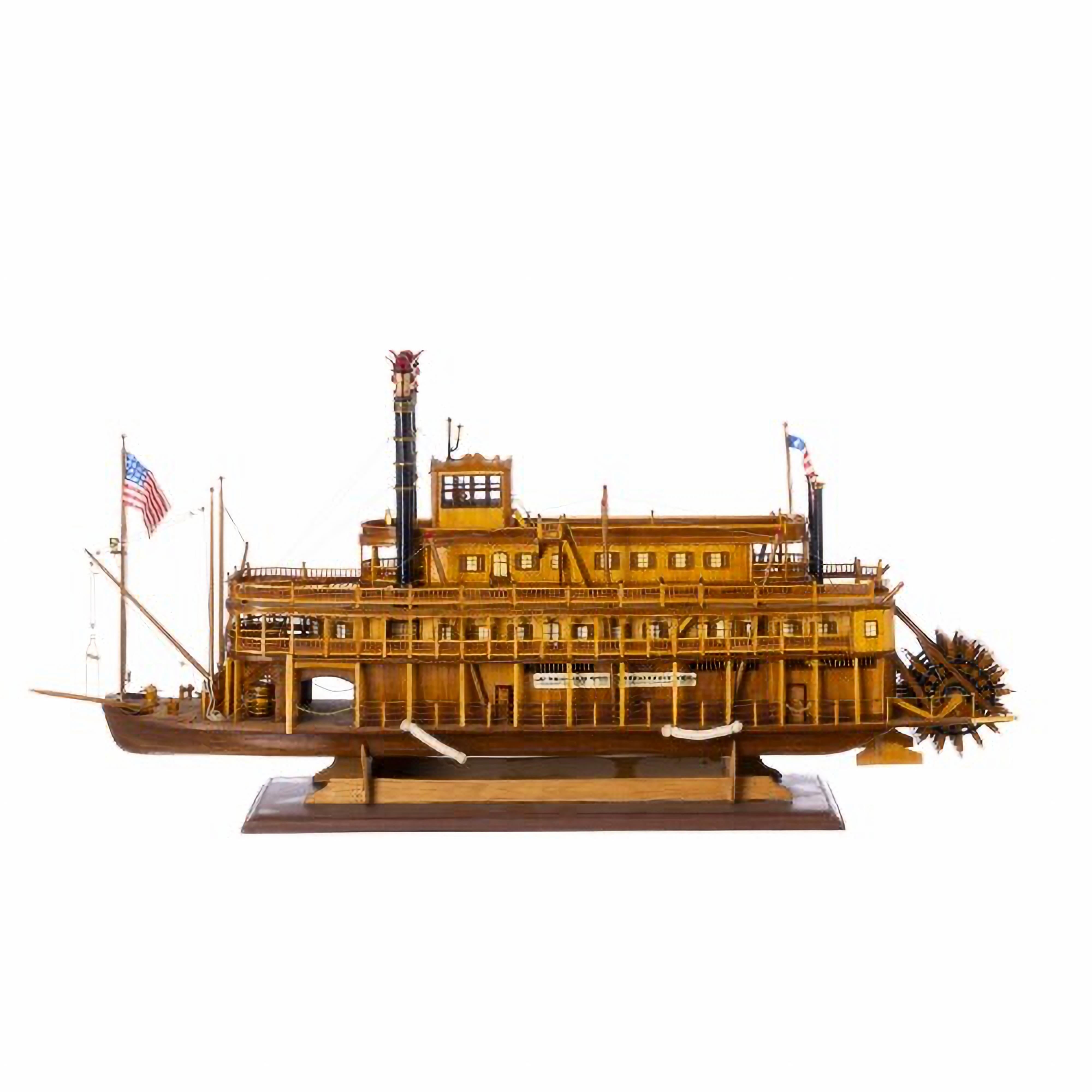 STEAM SHIP Modell „KING OF THE MISSISSIPPIPPI“ 20. Jahrhundert (Moderne) im Angebot