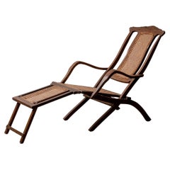 Used Steamer Deck Chair, c.1890