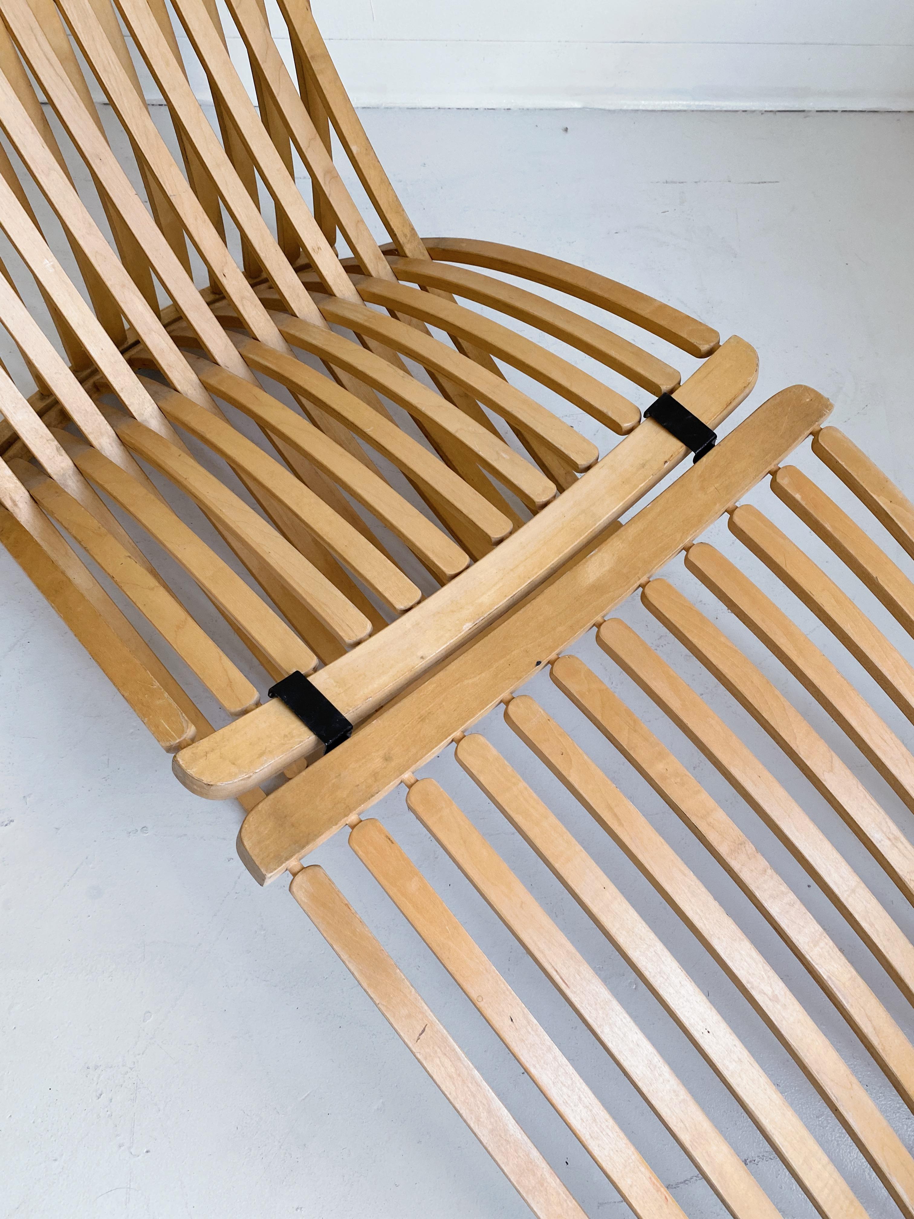 Canadian Steamer Lounge Chair by Thomas Lamb for Ambient Systems