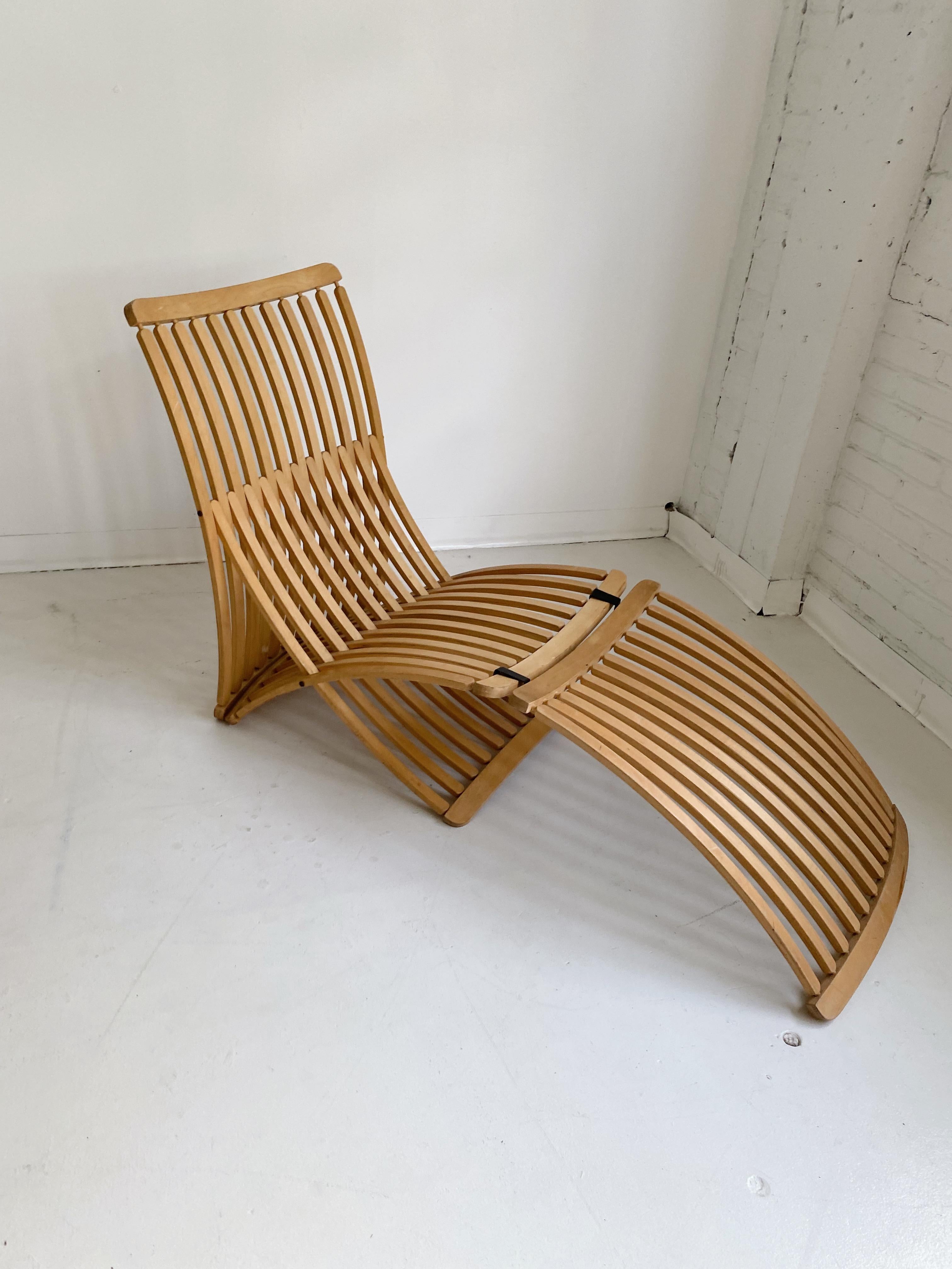 Steamer Lounge Chair by Thomas Lamb for Ambient Systems In Good Condition In Outremont, QC